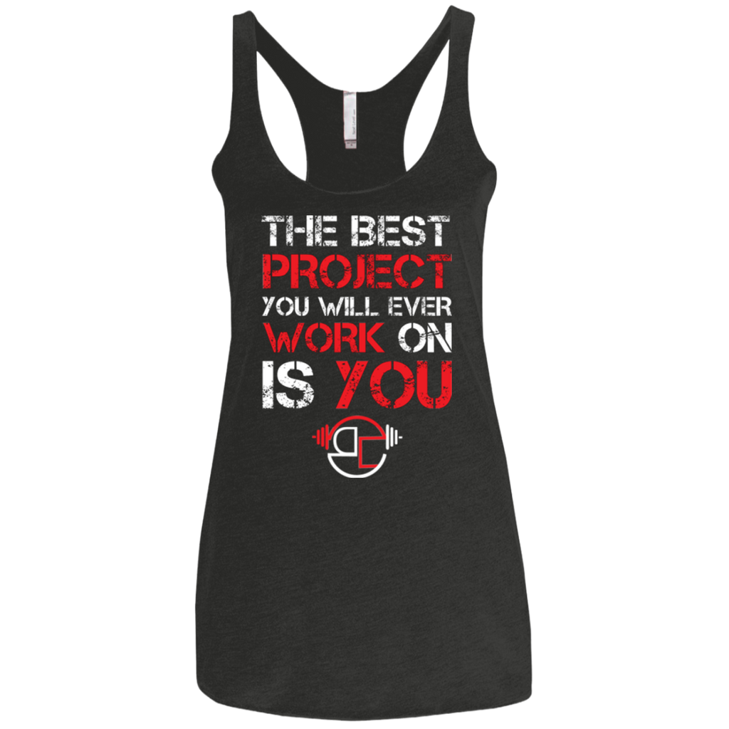 Is You Ladies' Triblend Racerback Tank