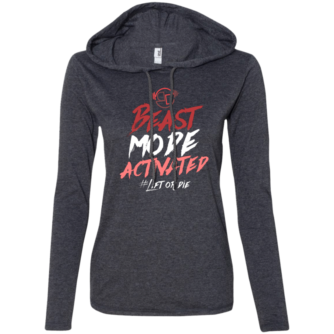 Beast Mode LOD Ladies' LS T-Shirt Hoodie