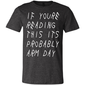 Arm Day Short-Sleeve T-Shirt WHT