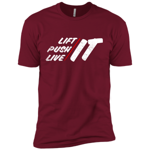 Lift it, Push it, Live it Premium Short Sleeve T-Shirt