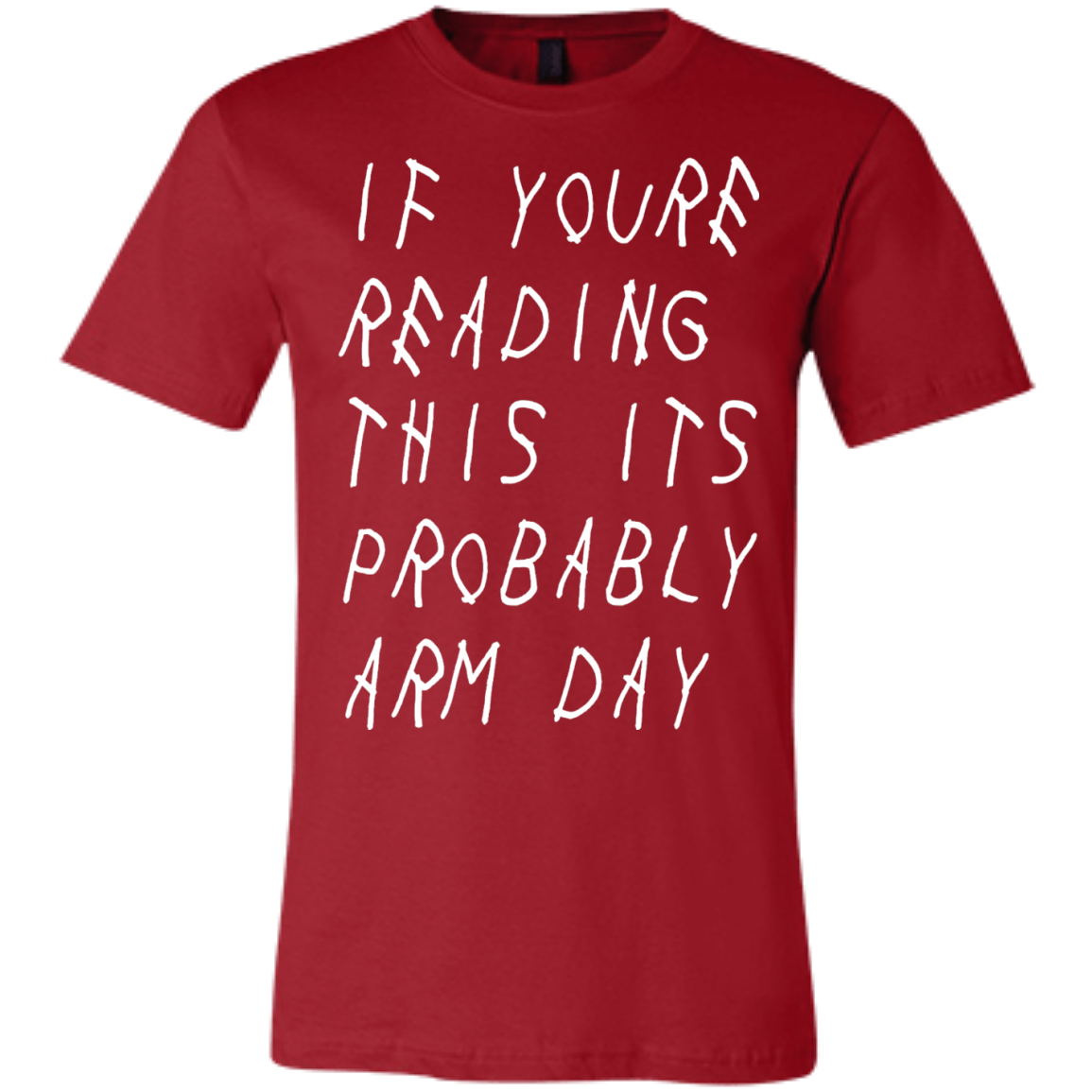 Arm Day Short-Sleeve T-Shirt WHT