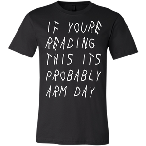 Arm Day Short-Sleeve T-Shirt WHT