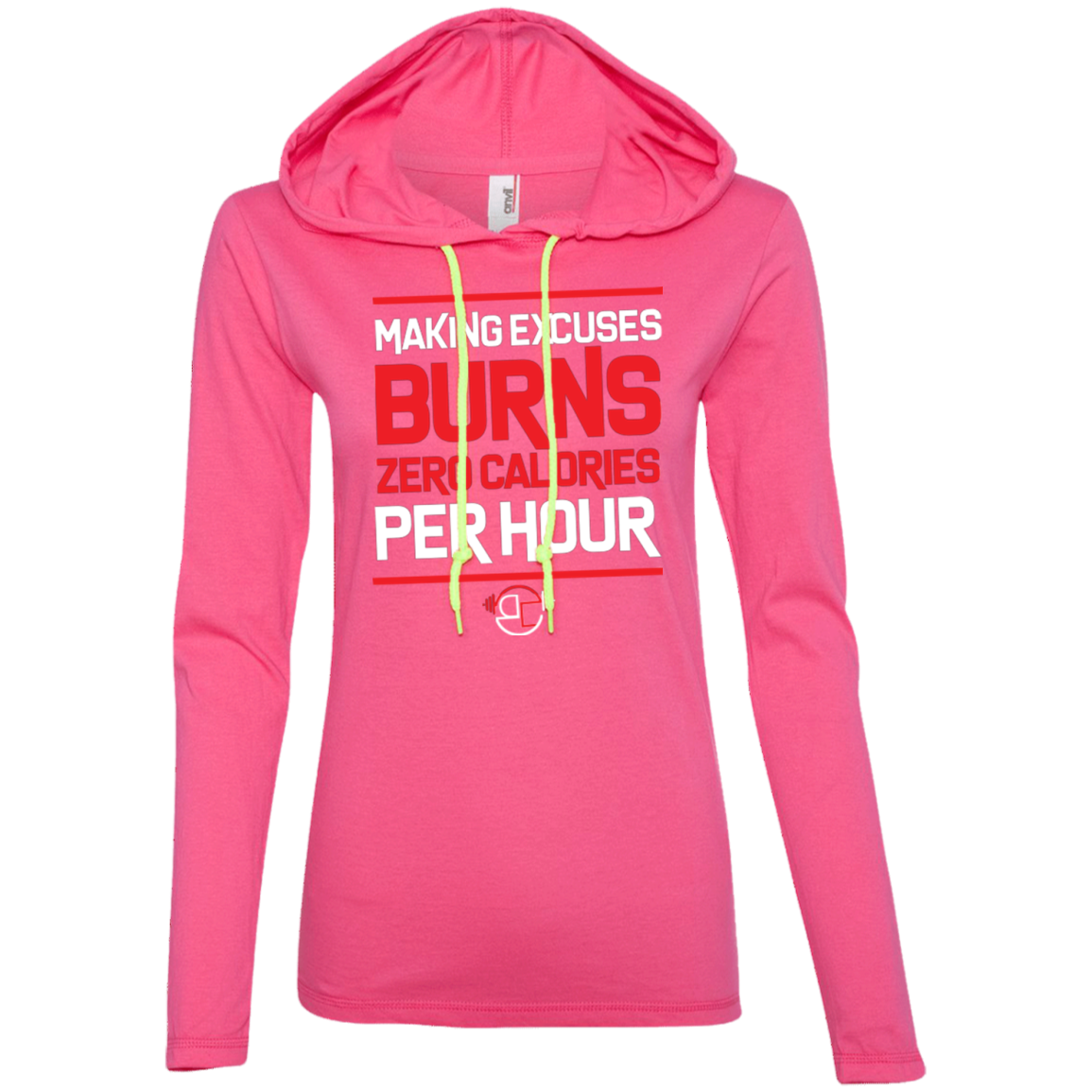 Excuses Ladies' LS T-Shirt Hoodie