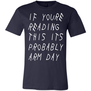 Arm Day Short-Sleeve T-Shirt WHT