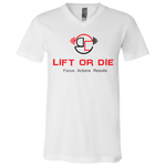 Lift or Die SS V-Neck T-Shirt