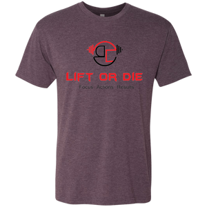 Lift or Die Men's Triblend T-Shirt