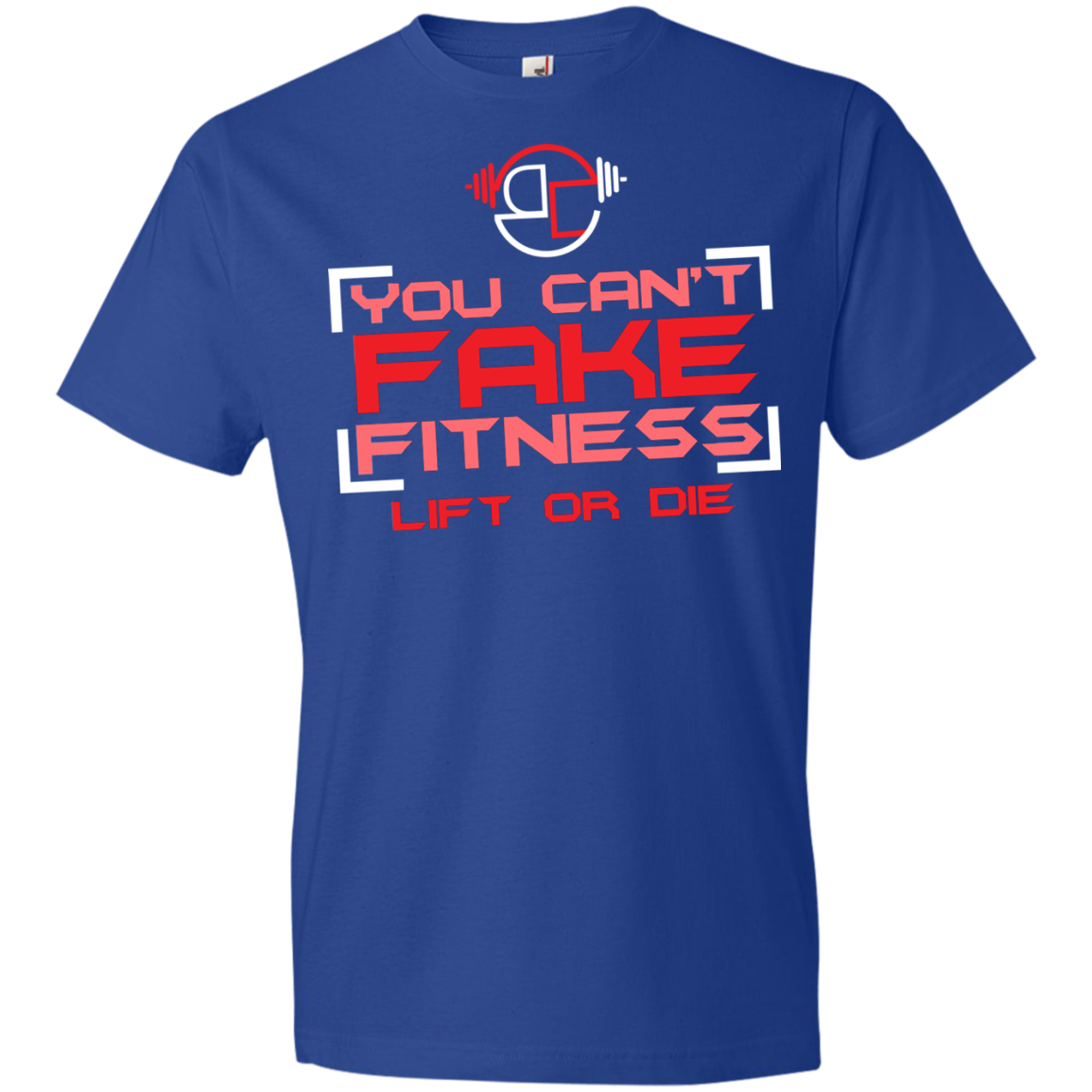 Can't fake fitness T-Shirt 4.5 oz