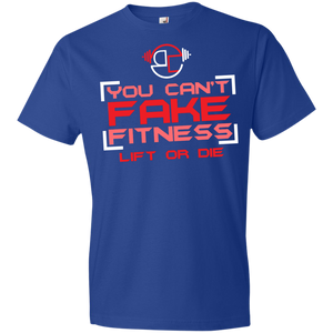 Can't fake fitness T-Shirt 4.5 oz