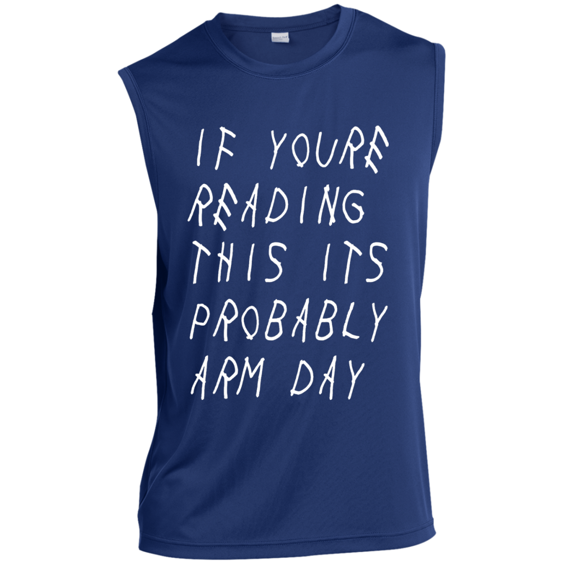 Arm Day Sleeveless Performance T-Shirt