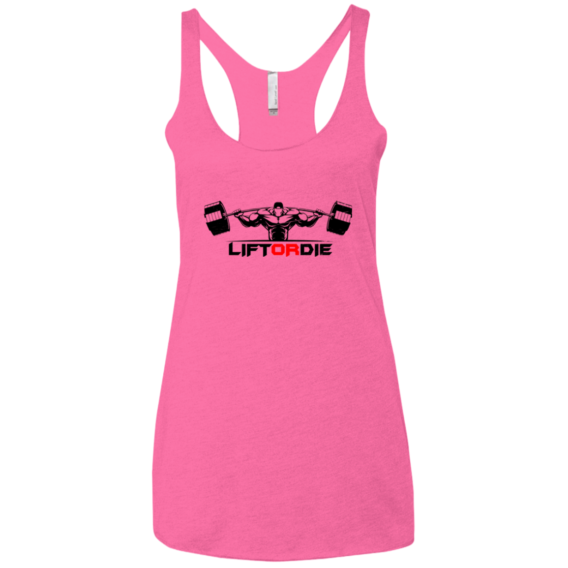 LOD Squat Ladies' Triblend Racerback Tank