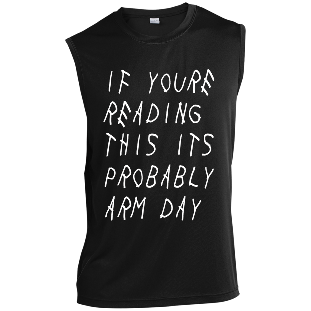 Arm Day Sleeveless Performance T-Shirt