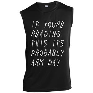 Arm Day Sleeveless Performance T-Shirt