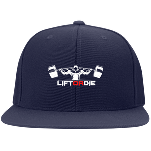 Lift or Die strongman Snapback Hat