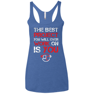 Is You Ladies' Triblend Racerback Tank